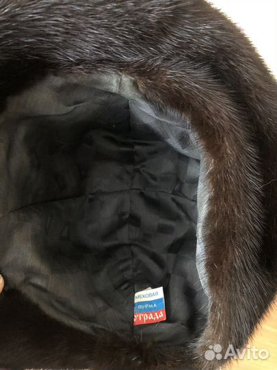 Шляпа женская норковая