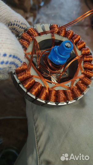 Ремонт, Замена обмотки мотор колес