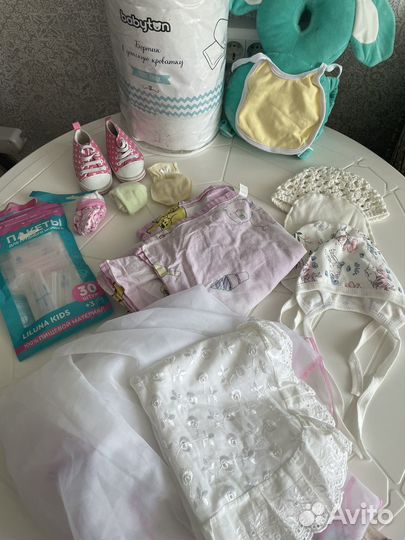 Пакет вещей для девочки