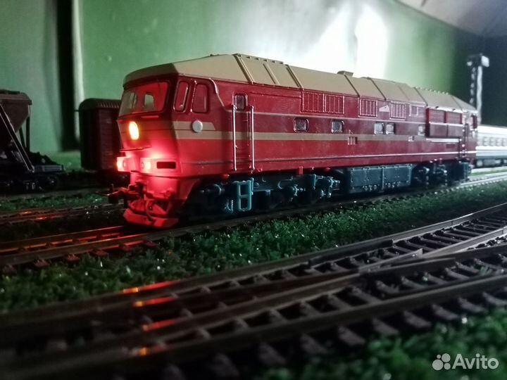 Железная дорога цифровой Тэп-70 Modimo1/87