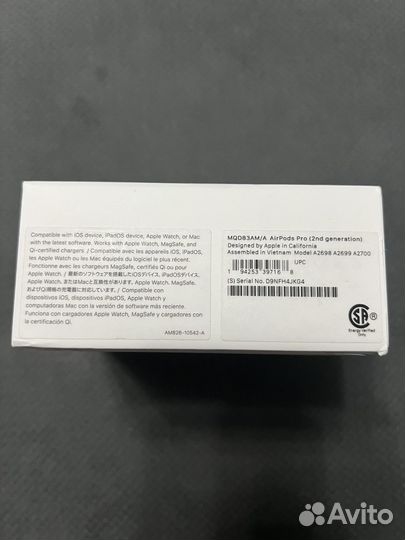 Новые Apple AirPods Pro 2 оригинальные