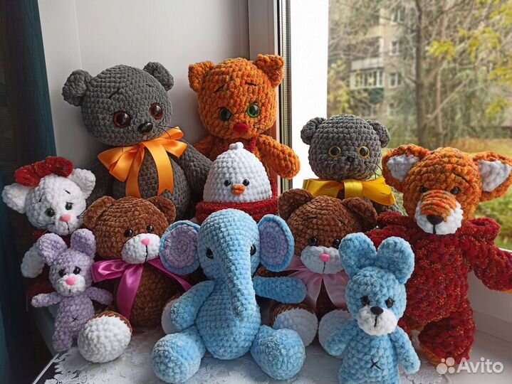 Плюшевые игрушки ручной работы