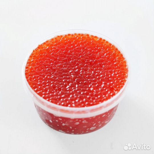 Красная икра кета