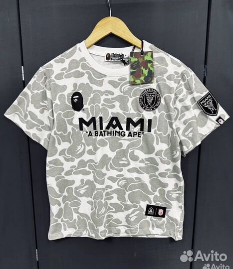 Футболка bape inter miami