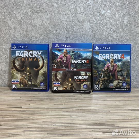 Far Cry Набор Игр (Far Cry 4 + Far Cry Primal) PS4