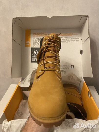 Ботинки зимние Timberland на меху оригинал