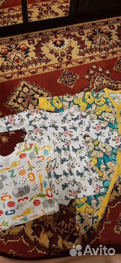 Детские вещи пакетом для девочек 74-80