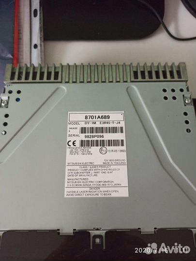 Автомагнитола Mitsubishi DY-1M E3R45-T-J4