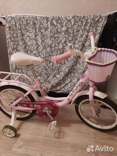 Велосипед для девочки 3-7 лет