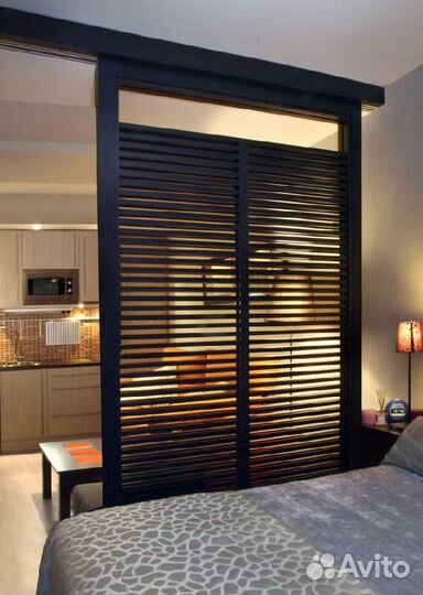 Декоративные рейки (Баффели) и реечные перегородки