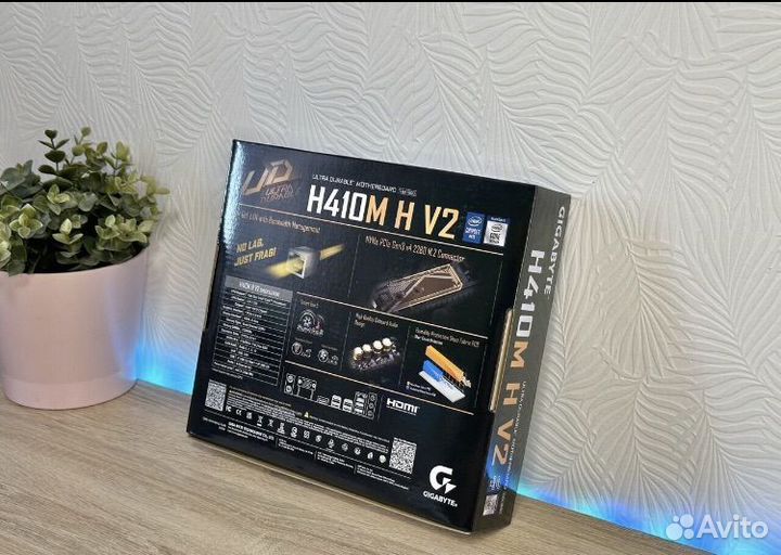 Мат плата gigabyte H410m h v2