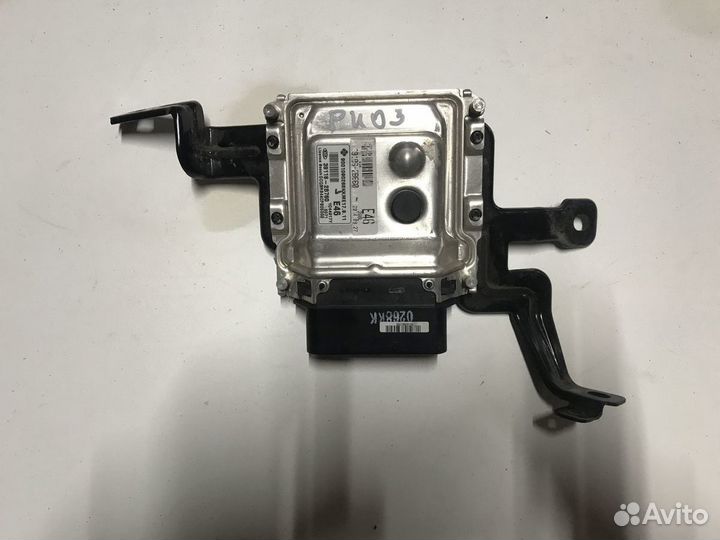 Блок управления двигателем эбу Мозги Kia RIO 3