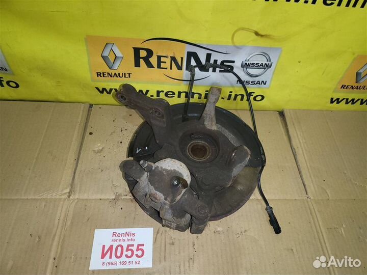 Кулак поворотный передний правый Renault Duster