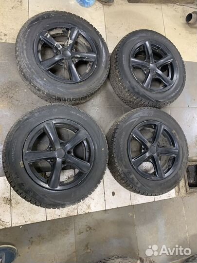 Комплект дисков на зимней резине vag