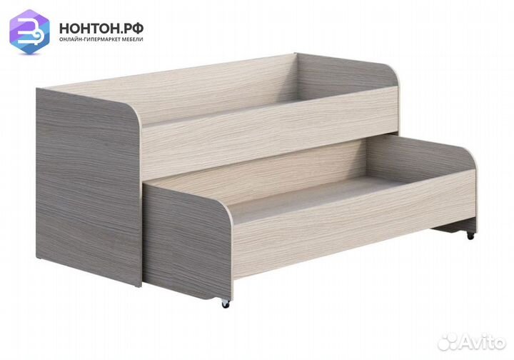 Двухъярусная кровать Мийа-3А ясень шимо светлый