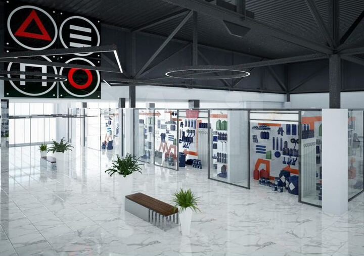 Торговая площадь от 25 до 300 м² в ТЦ Депо
