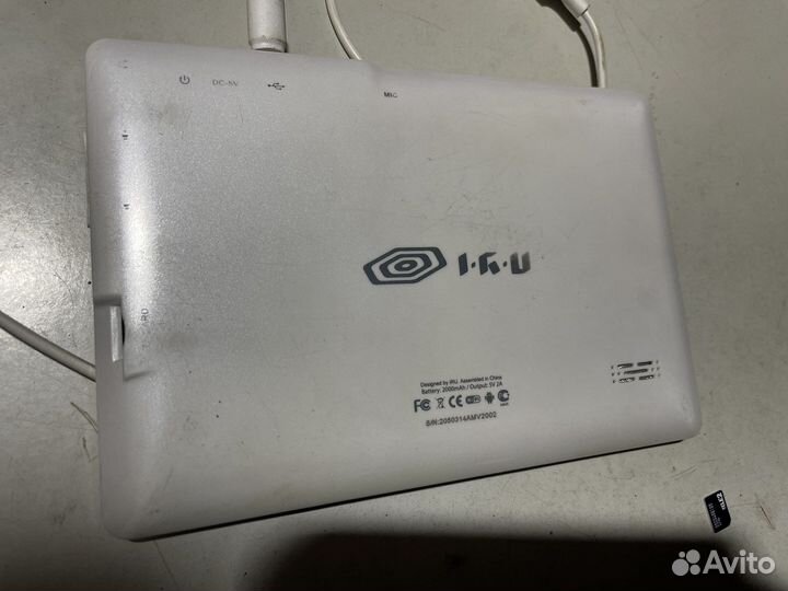 Планшет iru b708 SSD