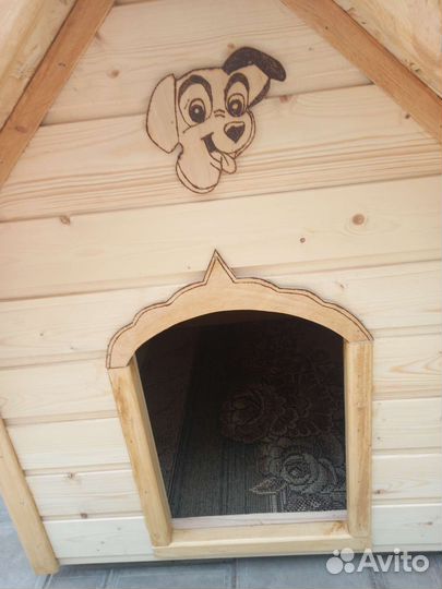 Будка для собаки утепленная