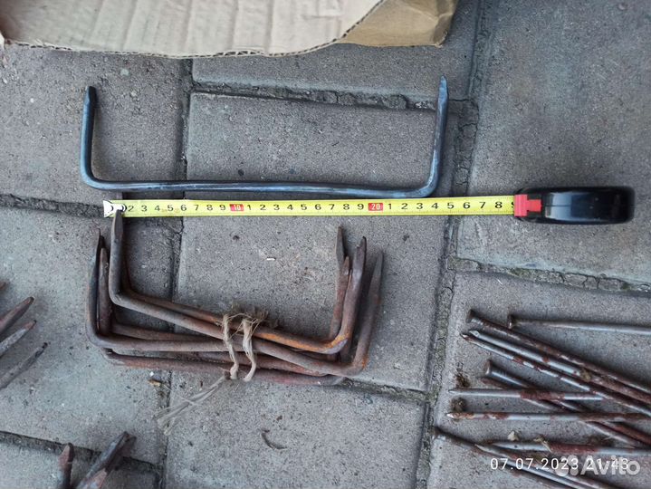 Скоба строительная