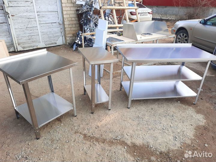 Столы из нержавеющей стали