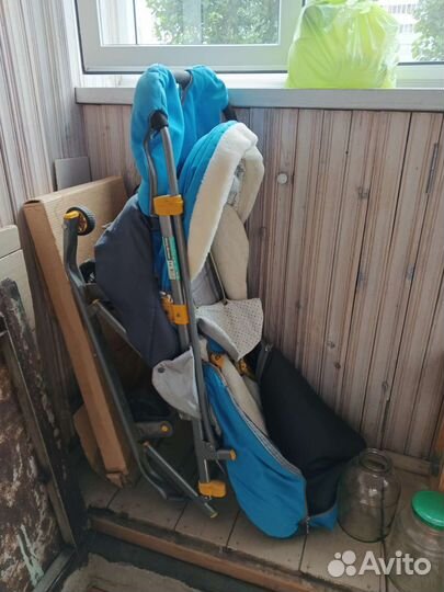 Детские санки коляска