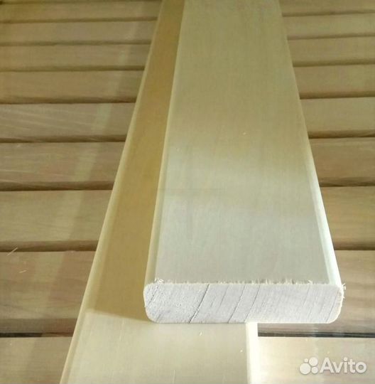 Полок осина сорт В 25*85 1,8м