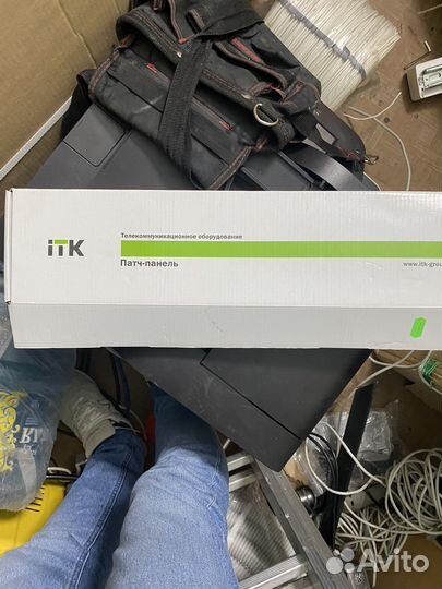 Патч-панель IEK ITK с кабельным PP24-1UC5ES-D05