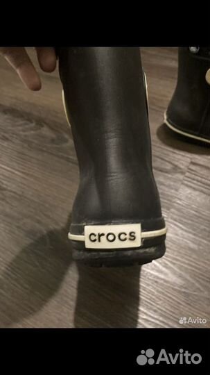 Резиновые сапоги crocs 36