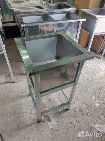 Мойка из нержавейки 50/50 новая