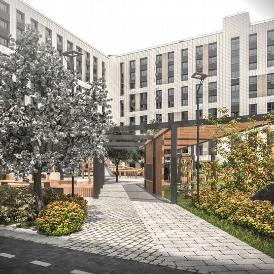 3-к. квартира, 77,4 м², 7/11 эт.