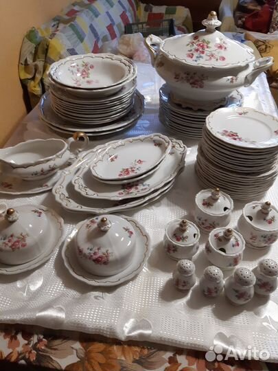 Столовый сервиз ГДР на 11 персон