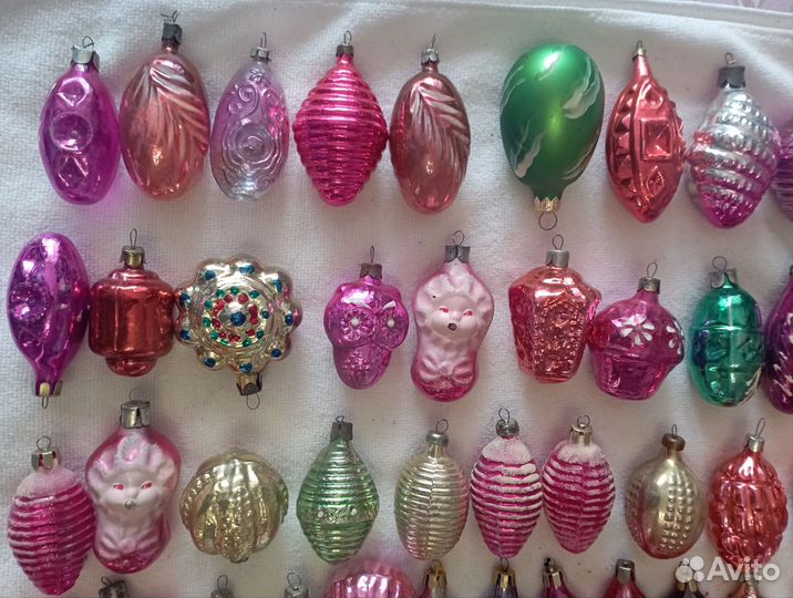 Елочные игрушки СССР