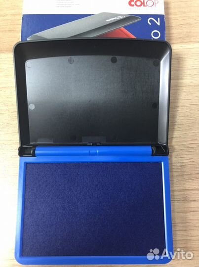 Штемпельная подушка черная