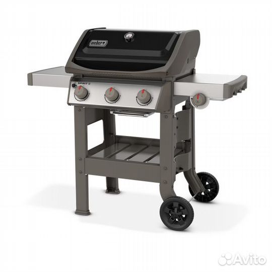 Газовый гриль Weber Spirit II E-320 GBS, черный