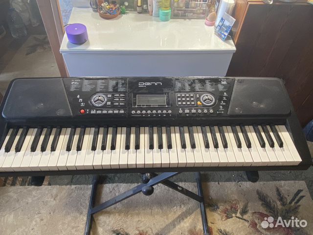 Синтезатор Denn dek610 + стойка Rockdale