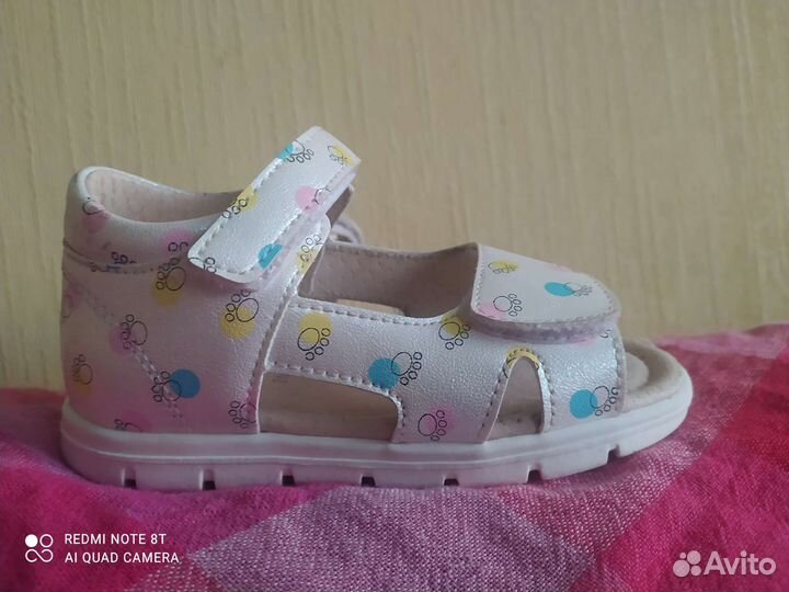 Босоножки для девочки, 26 размер, новые