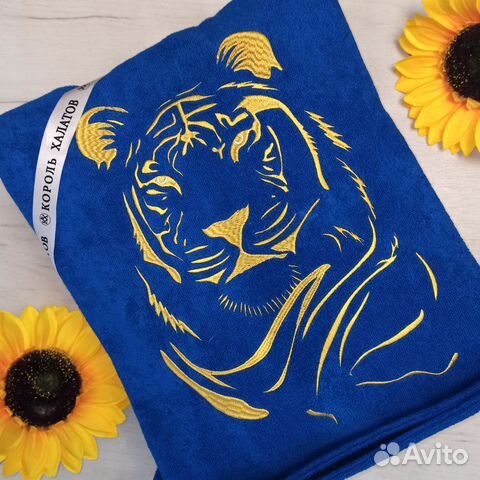 Мужской халат с инициалами