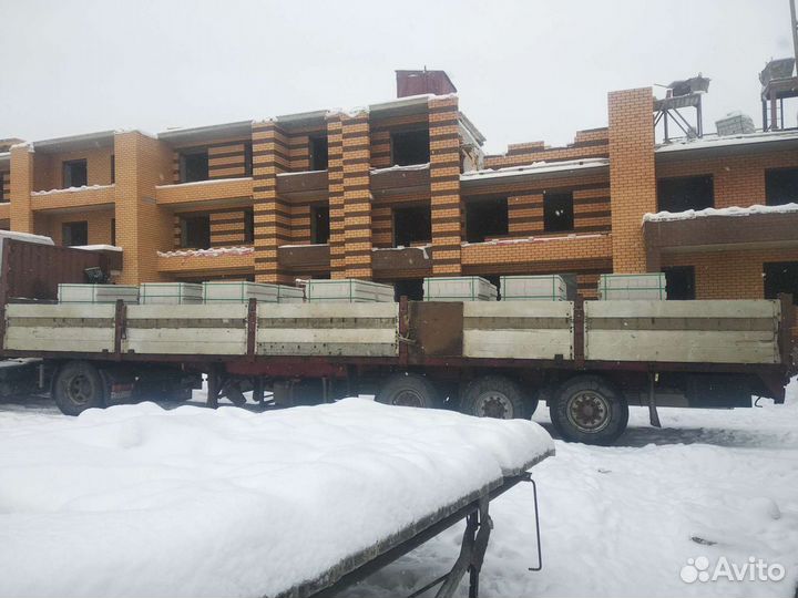 Аренда длинномера. Шаланда 20 тонн