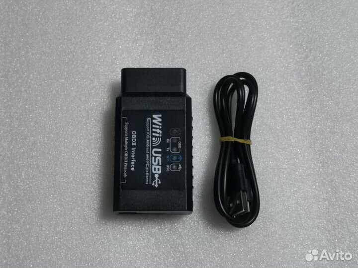 Сканер ELM327 WiFi + USB ftdi V2.1 Full PIC18F25K8