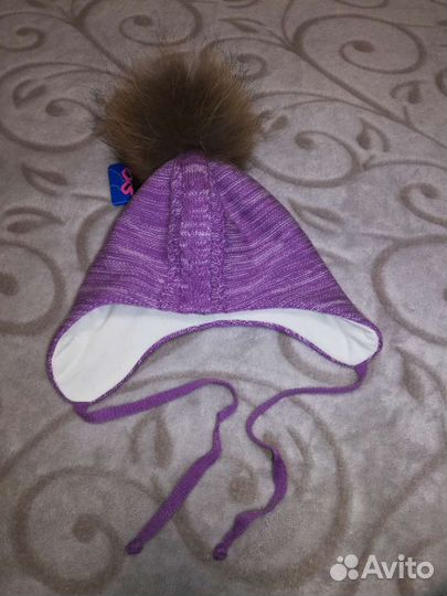 Шапка 50-52 на девочку
