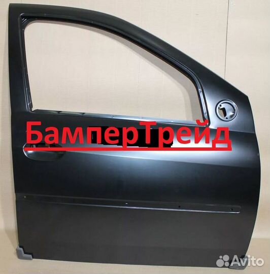 Дверь передняя рено логан