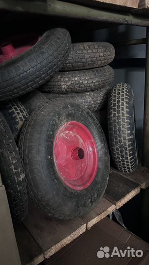 Колеса для садовой тачки