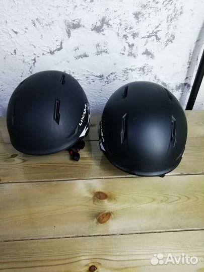 Горнолыжный шлем чёрный размер L б/у