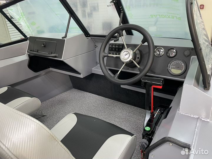 Катер Волжанка 46 фиш + Yamer 60 новый комплект