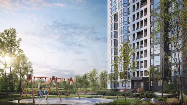 1-к. квартира, 35,8 м², 2/12 эт.