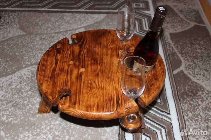 Складной винный столик