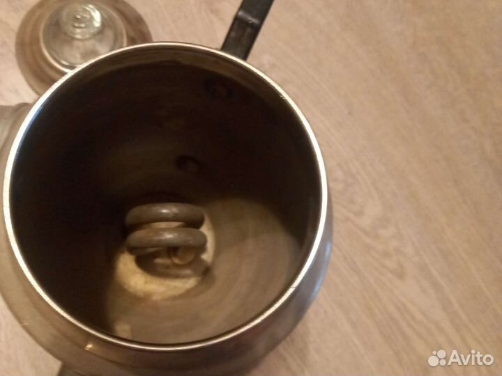 Чайник заварочный СССР мельхиор