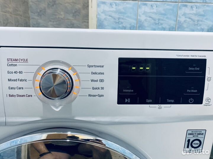 Сиральная машина LG Direct Drive 6.5 кг