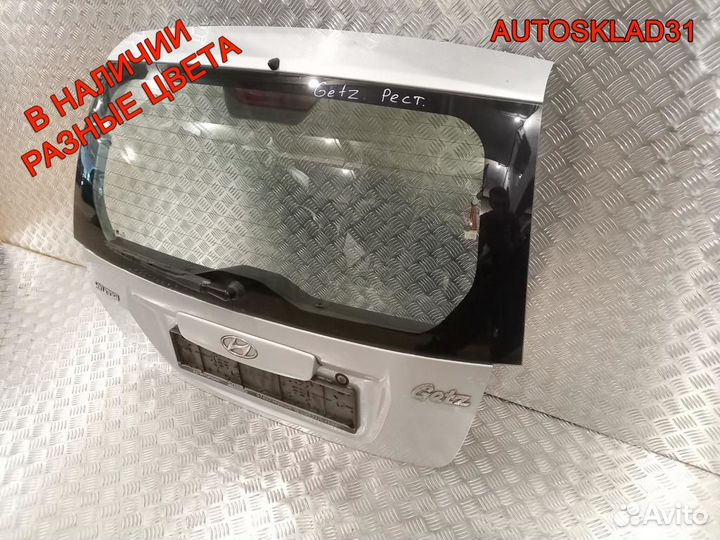Дверь багажника в сборе Hyundai Getz 737001C260
