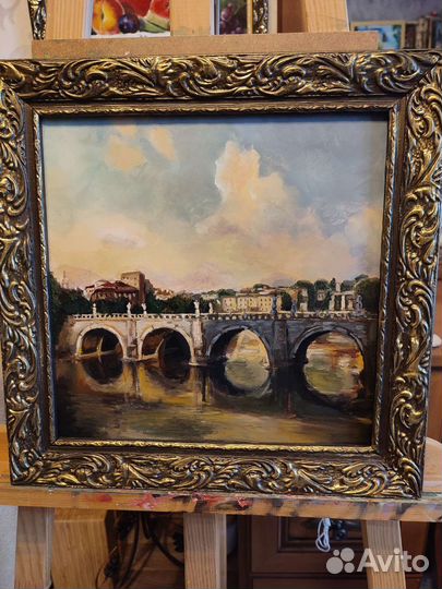 Картина маслом на холсте 30/30